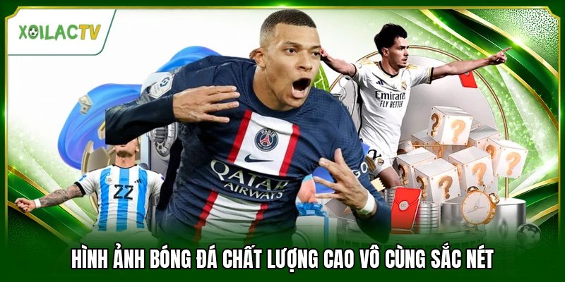 Hình ảnh bóng đá chất lượng cao vô cùng sắc nét